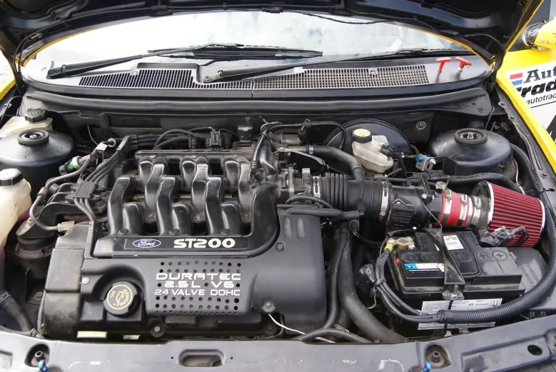 Jaguar V6, Ford Duratec V6, Mazda MZI engines