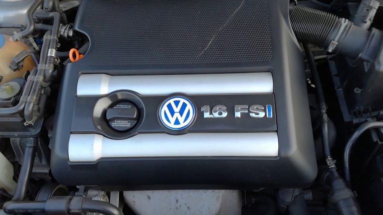 VW 1.6 FSI engine (BAG)