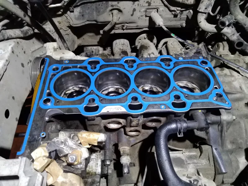 Why does the cylinder-head gasket burn out?